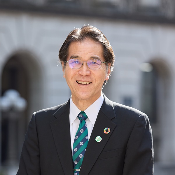 青山学院理事長<br>山本 与志春 [Yoshiharu Yamamoto]